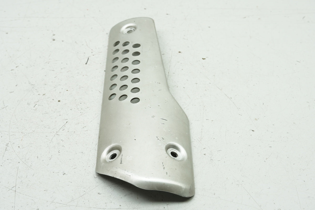 Aprilia Pegaso 650 GA (MX) Hitzeschutz Auspuff links Cover Blende Abdeckung