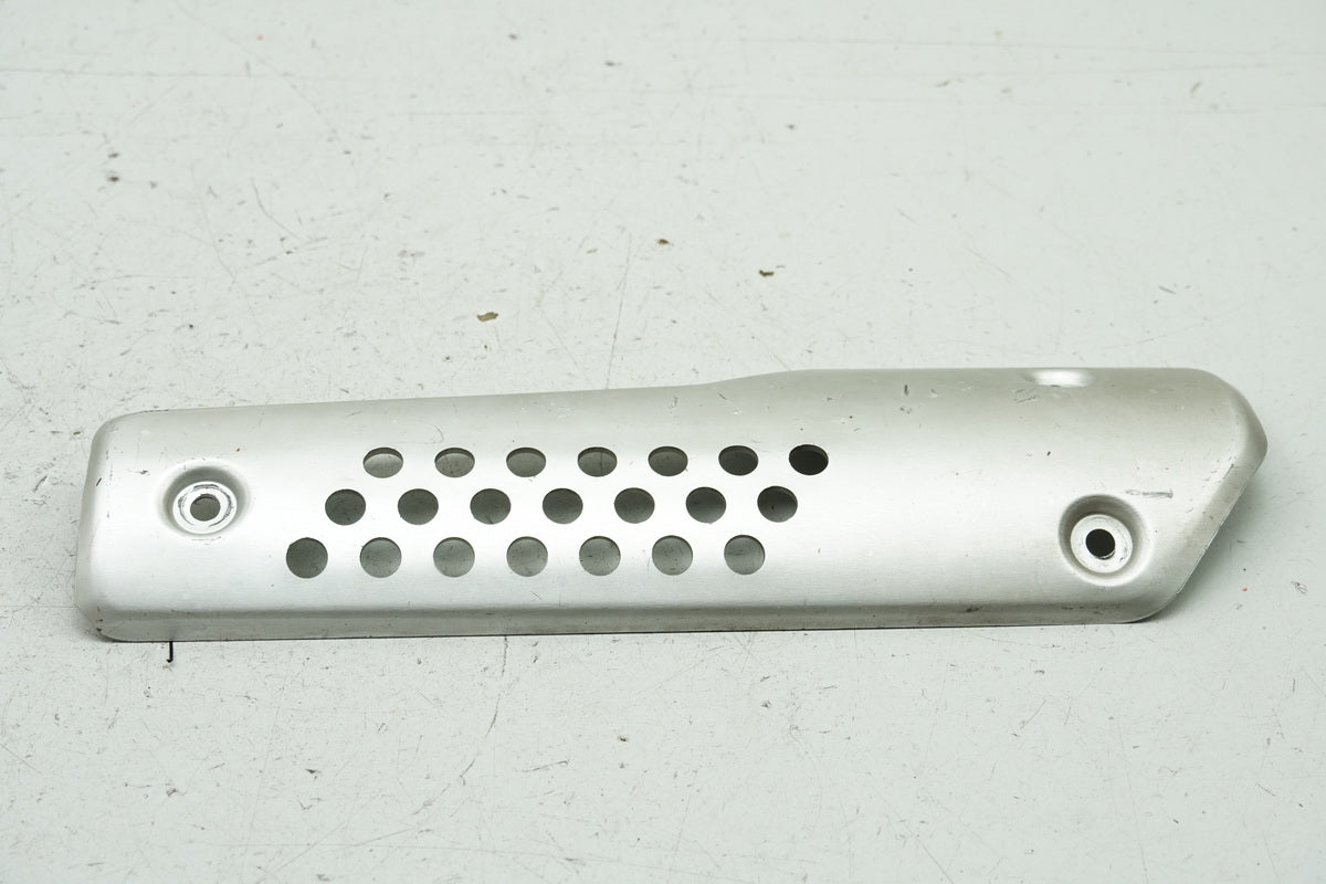 Aprilia Pegaso 650 GA (MX) Hitzeschutz Auspuff links Cover Blende Abdeckung