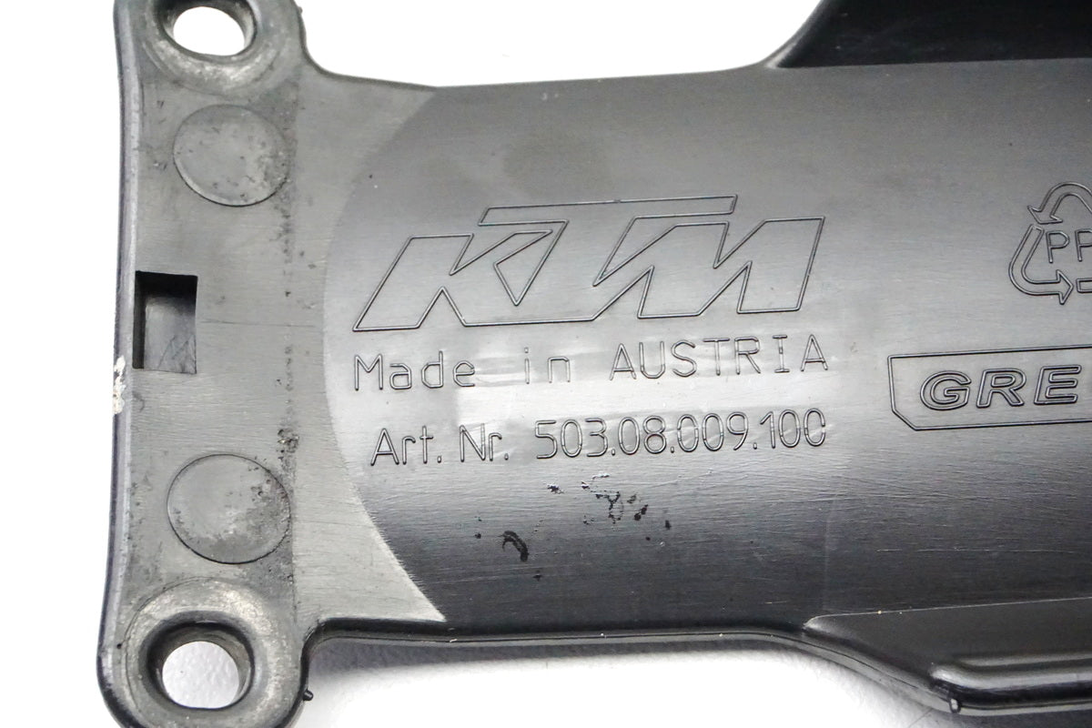 KTM 450 EXC Halterung Kotflügel vorn Strebe Abdeckung Cover Blende