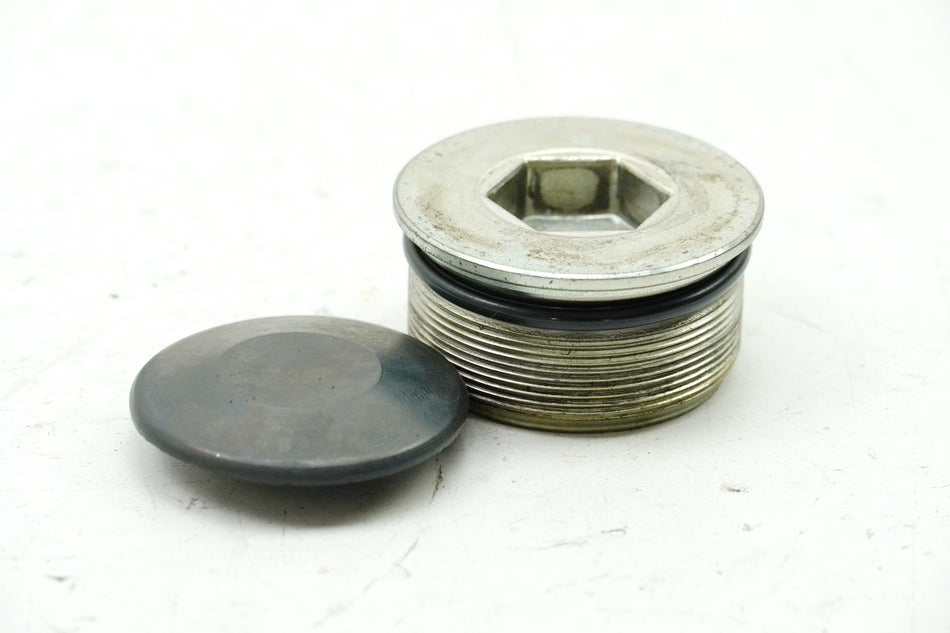 HONDA CB 750 RC42 SEVENFIFTY Schraube Gabel Stopfen (für Gabel Gabelholm)