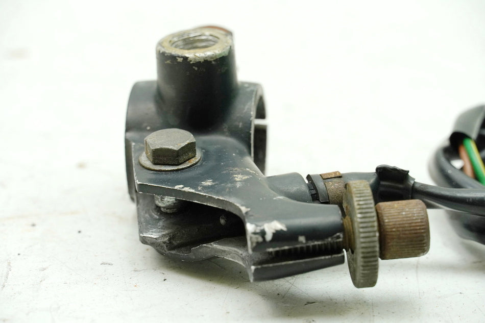 YAMAHA SR 250 3Y8 Soporte de freno delantero derecho con palanca de freno y soporte de espejo