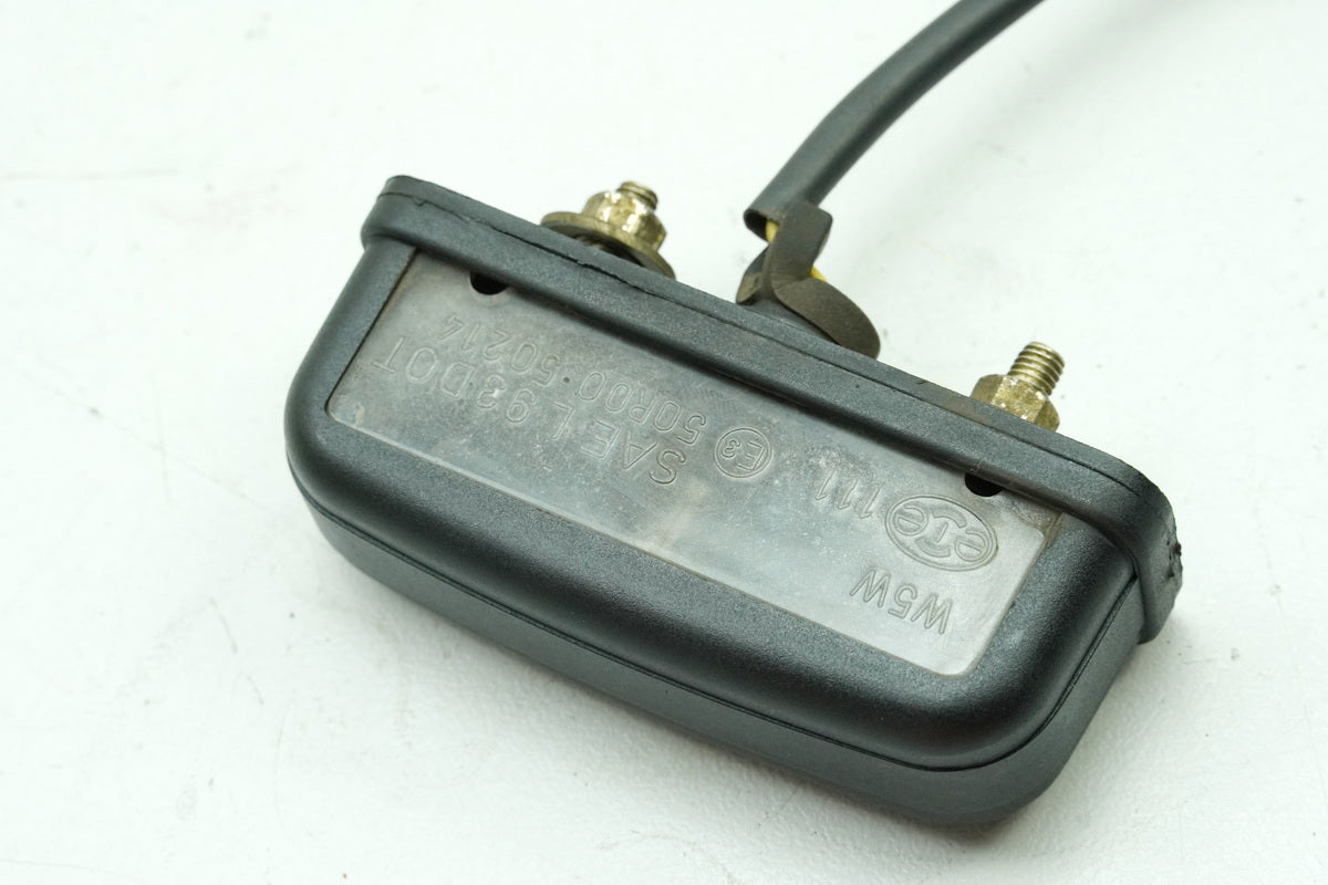 TRIUMPH SPEED TRIPLE 955 i 595 N Luz de matrícula Piloto de matrícula Placa de matrícula