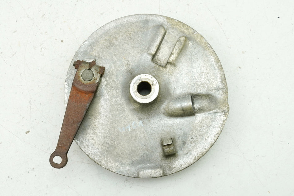 YAMAHA SR 250 3Y8 Tambor de freno delantero Soporte de anclaje de freno Transmisión de velocímetro (para llanta)