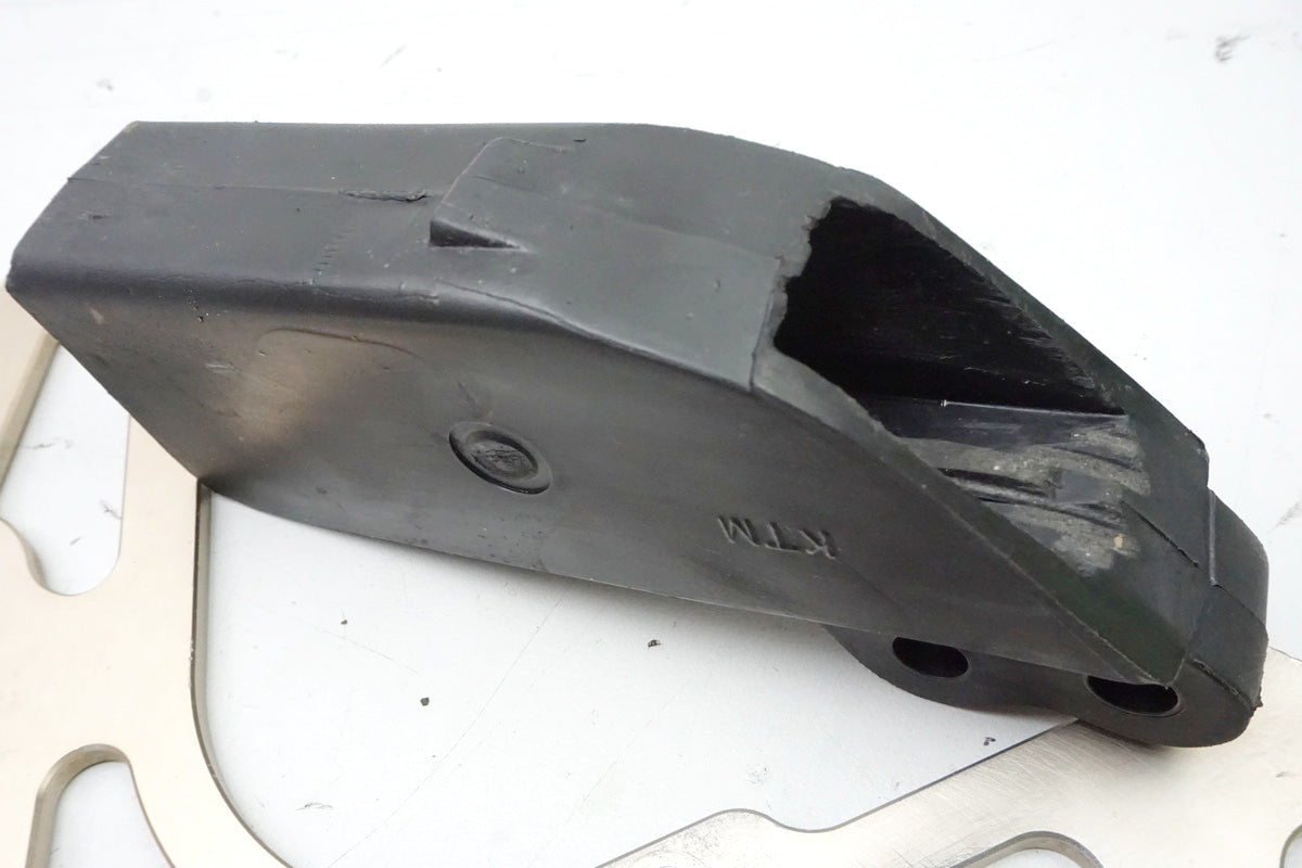 KTM 450 EXC Rear Chain Guide Swingarm Retaining Plate Chain Slider