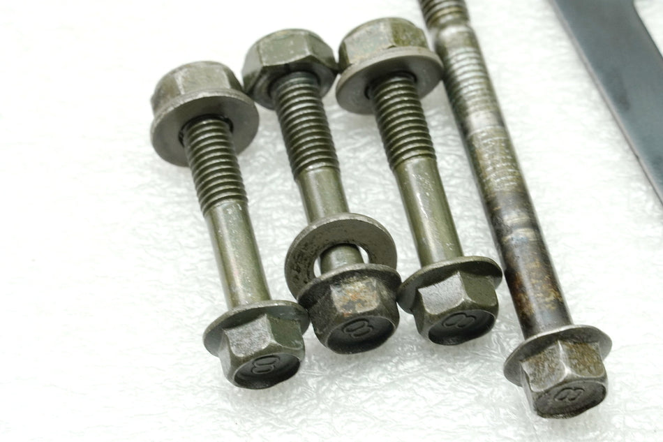 YAMAHA DT 125 R 4BL Soporte motor tornillo tuercas placa soporte motor