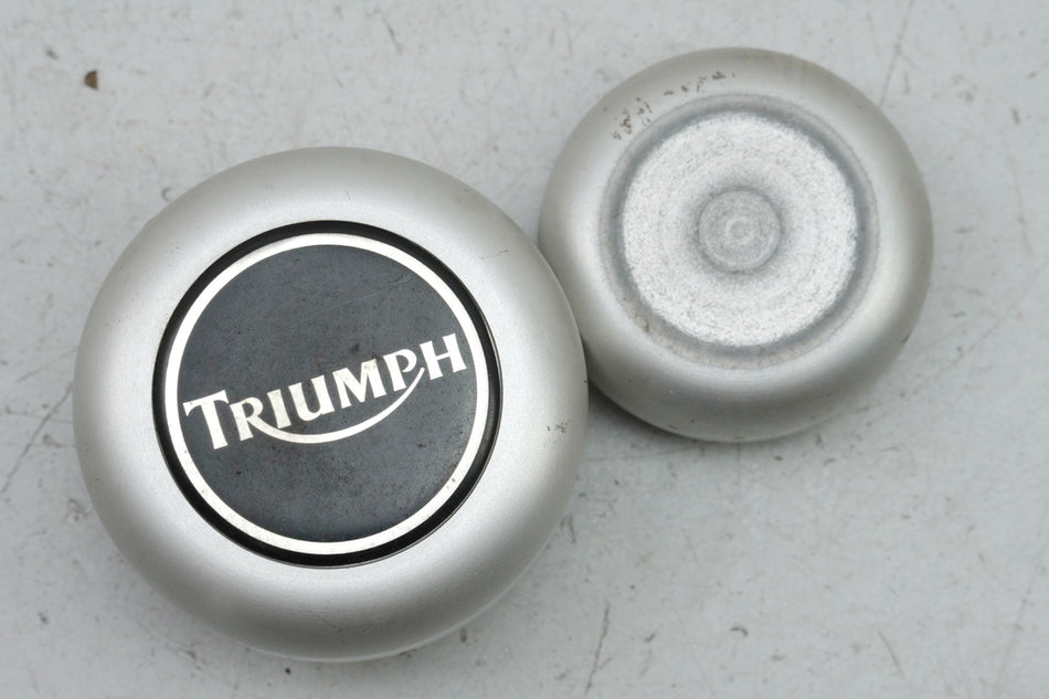 TRIUMPH SPEED TRIPLE 955 i 595 N Cover Achse hinten Deckel Sturzpad Blende Felge