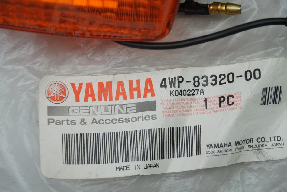 Yamaha Blinker Blinkerglas Turn Signal original 4WP-83320-00 SR125 - NEU