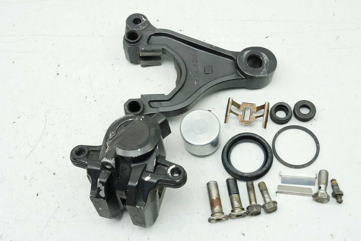 KAWASAKI Z 750 E KZ750E Rear Brake Caliper Brake Pistons Brake Caliper Anchor Plate
