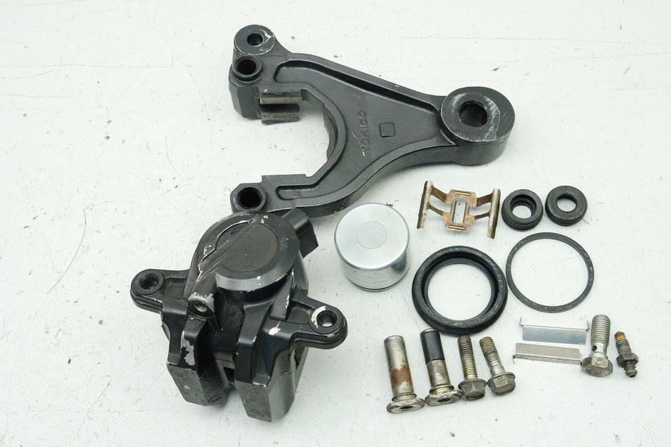 KAWASAKI Z 750 E KZ750E Bremssattel hinten Bremskolben Bremszange Ankerplatte