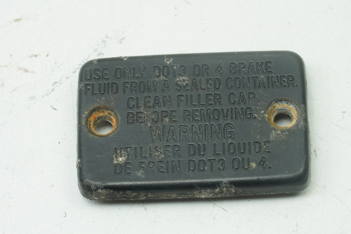 SUZUKI RG 125 NF12B GAMMA Lid Clamp Diaphragm for Front Brake Cylinder