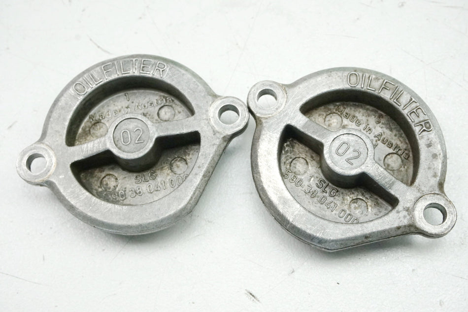 KTM 450 EXC Ölfilterdeckel Cover Motor Motordeckel Ölfilter