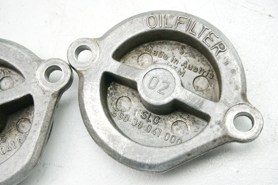 KTM 450 EXC Ölfilterdeckel Cover Motor Motordeckel Ölfilter