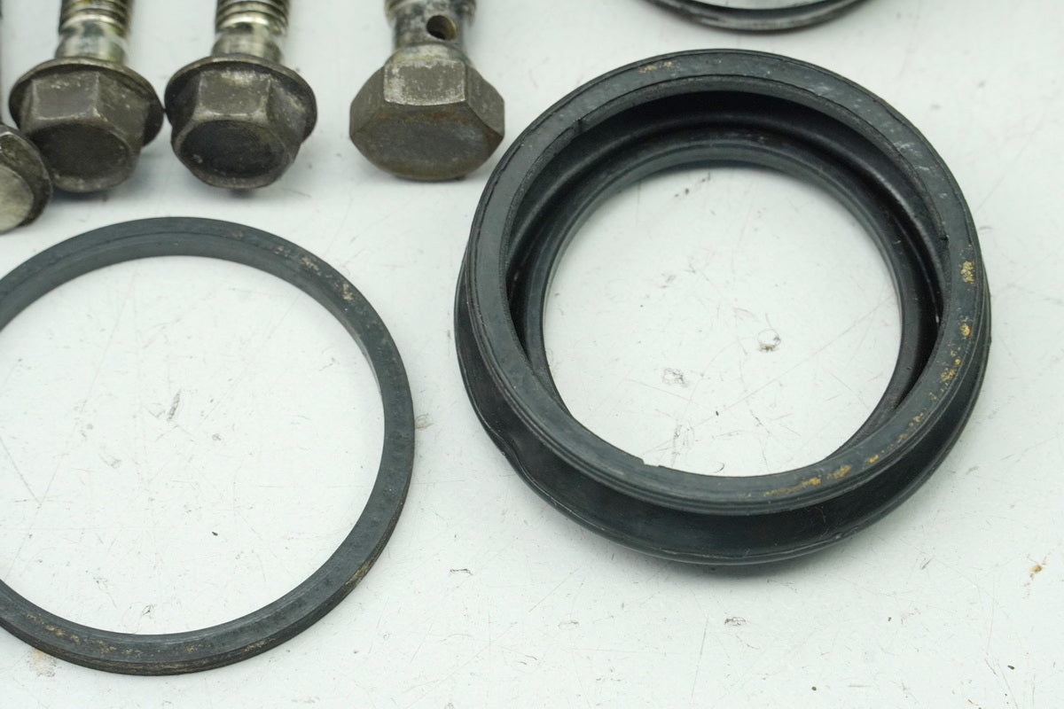 KAWASAKI Z 750 E KZ750E Brake Caliper Right Brake Piston Brake Caliper Anchor Plate