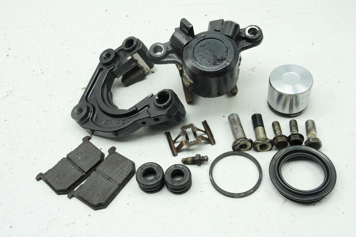 KAWASAKI Z 750 E KZ750E Brake caliper left brake piston brake caliper anchor plate