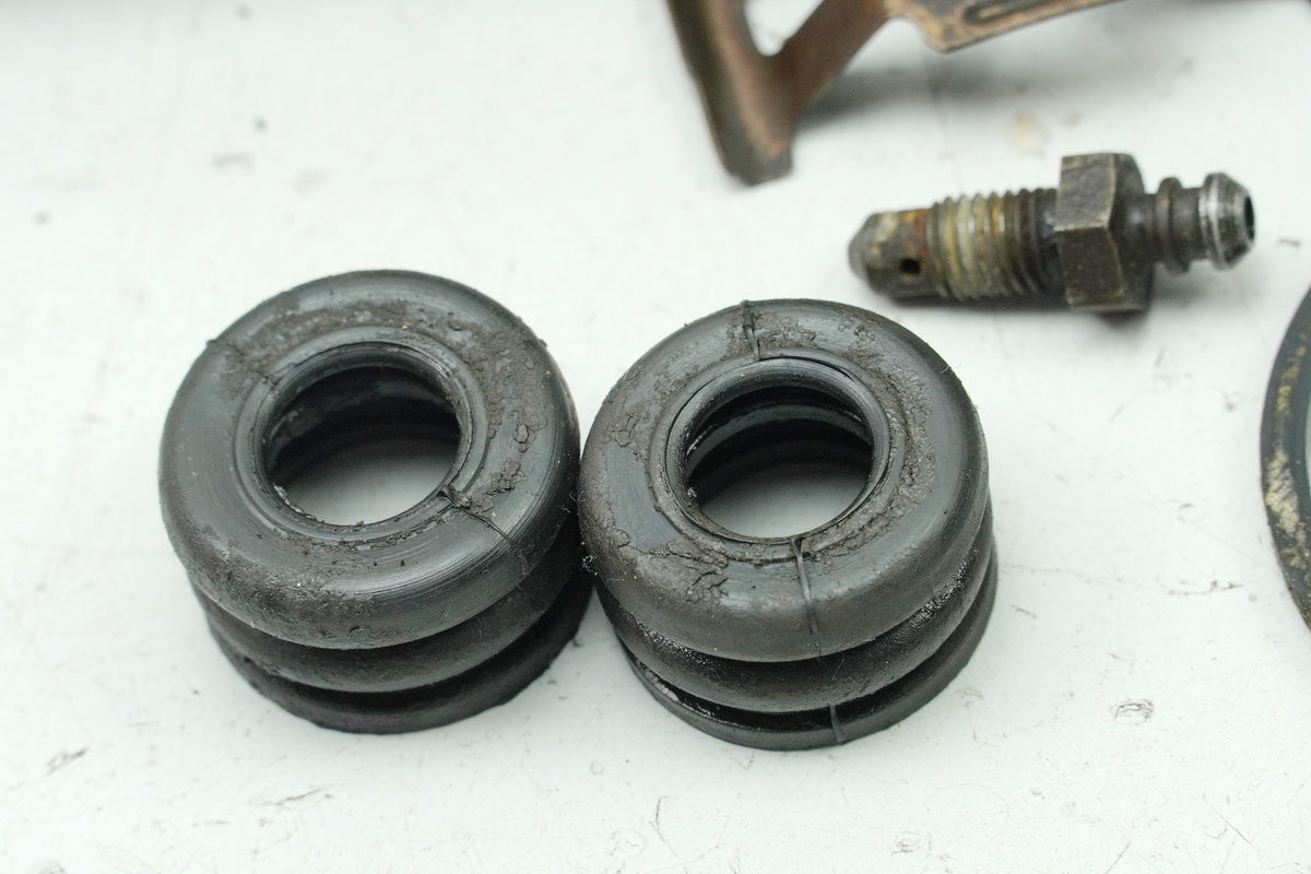 KAWASAKI Z 750 E KZ750E Brake caliper left brake piston brake caliper anchor plate