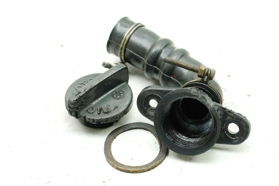 YAMAHA DS7 250 Boca de llenado para tanque de 2 tiempos Aceite de motor Boca