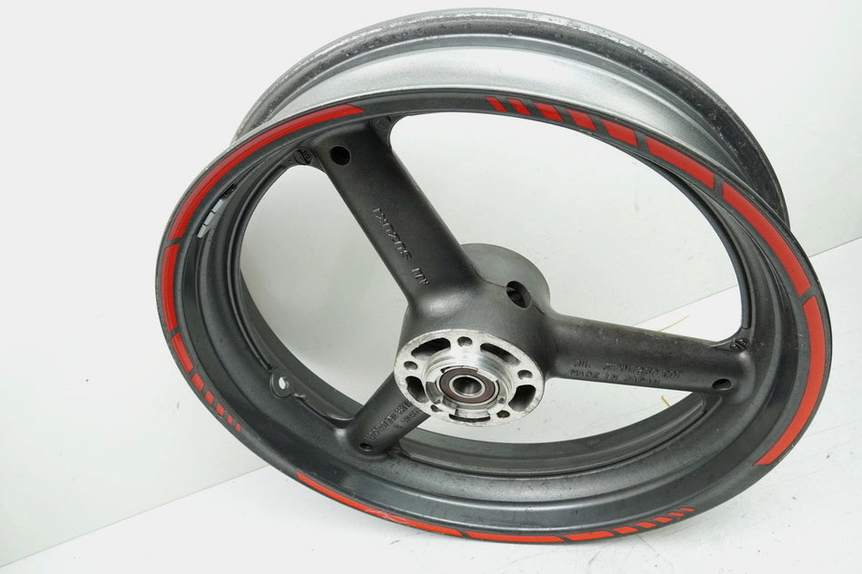 SUZUKI GSX 750 AE INAZUMA Llanta delantera Rueda delantera J17 x MT 3.50 gris