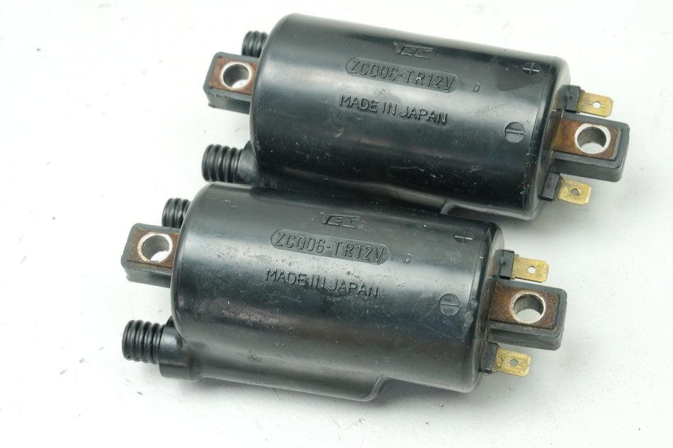 KAWASAKI Z 750 E KZ750E Juego de 2 bobinas de encendido Bobina de encendido TEC ZC006 (para motor)