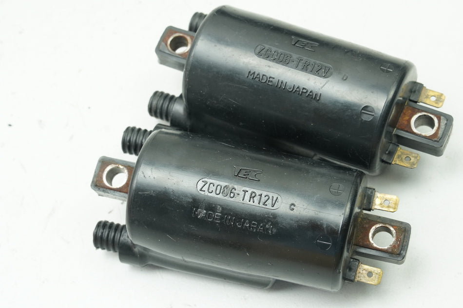 KAWASAKI Z 750 E KZ750E Bobinas de encendido 2 unidades Juego de bobinas de encendido TEC ZC006 (para motor)