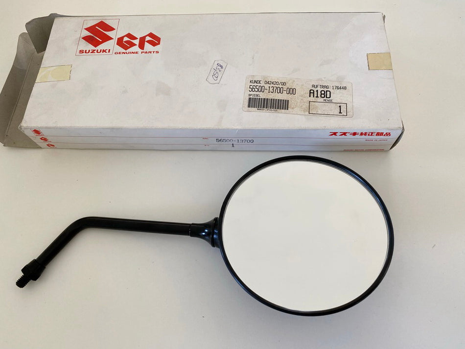 Suzuki Espejo derecho Mirror 56500-13700-000 para TS50 original - NUEVO