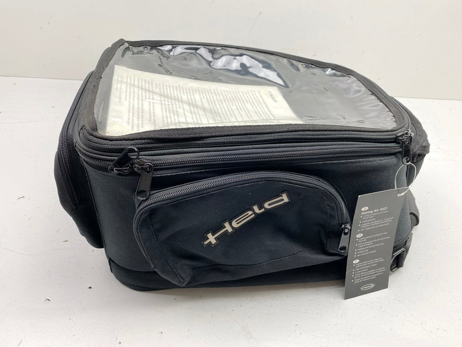Bolsa sobre depósito Held Journey Art. 4321 incl. correas de transporte y funda impermeable - NUEVO