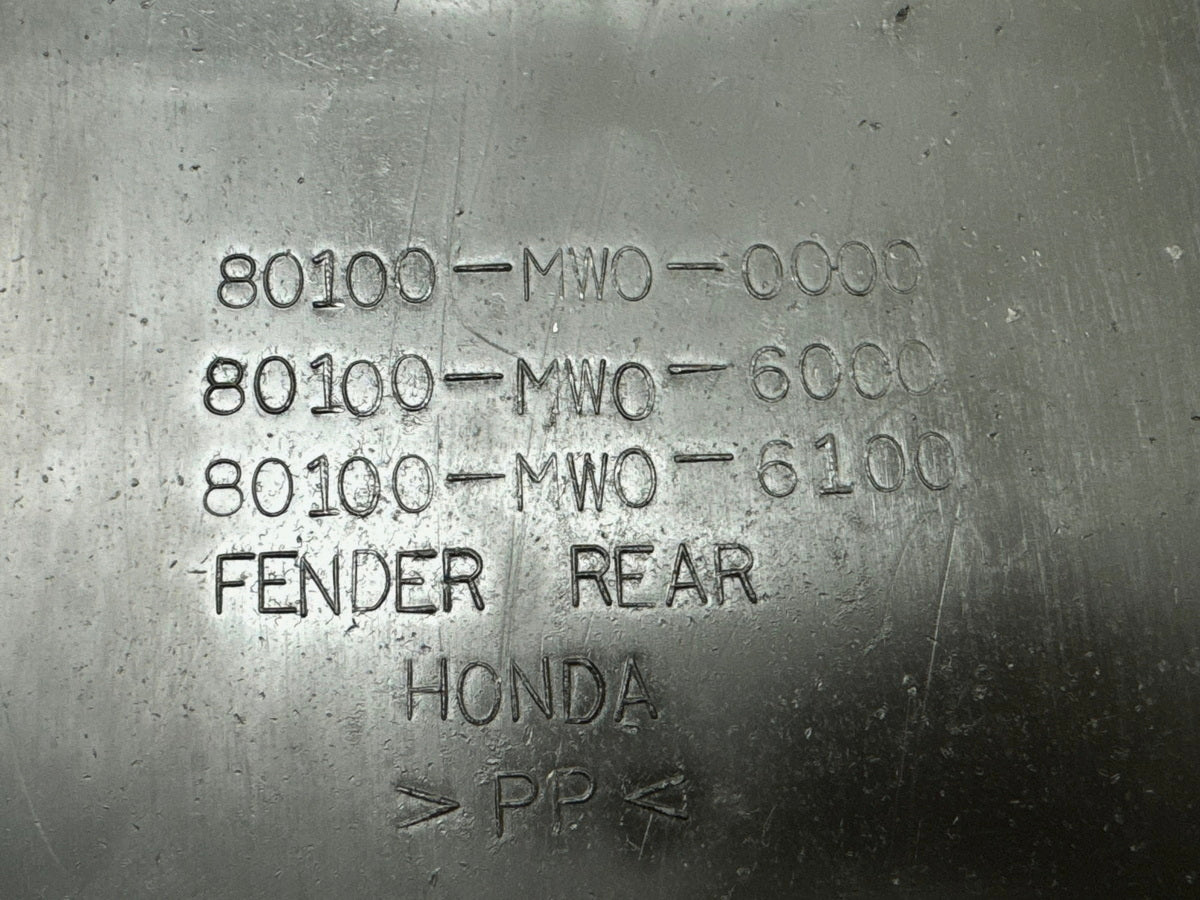 Honda CBR 900 SC28 Kotflügel hinten Radlauf Fender Batteriekasten Cover 92-93