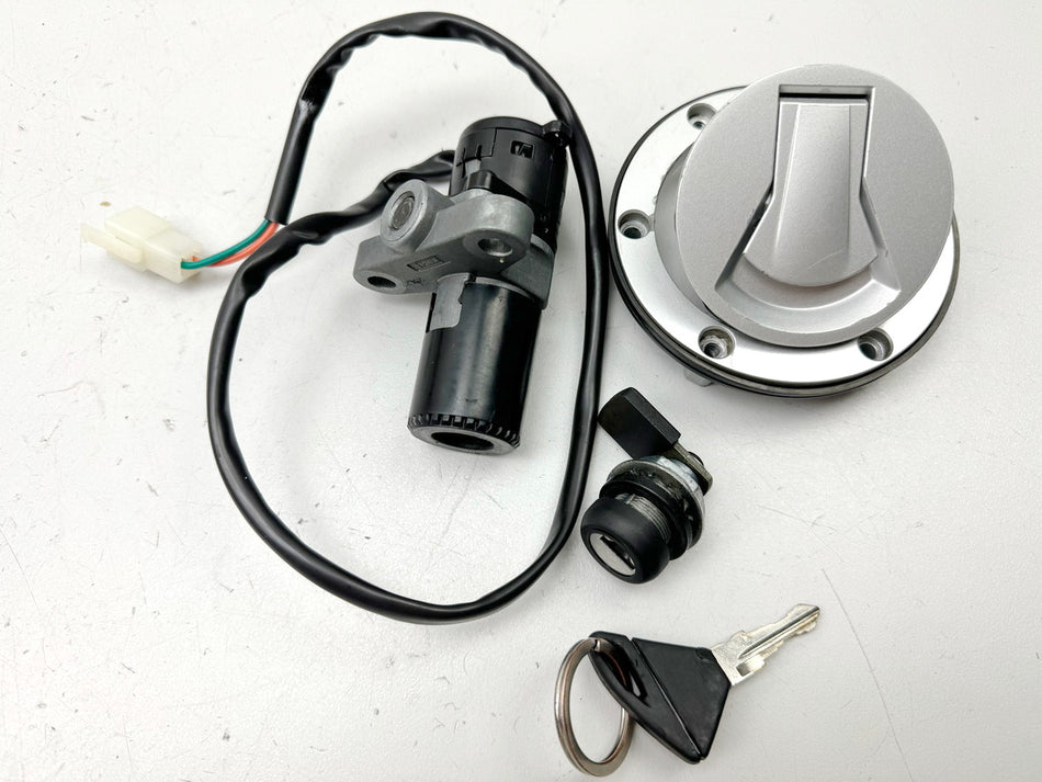 APRILIA RS 125 XA GP Replica Lock Set Ignition Lock Fuel Cap Key