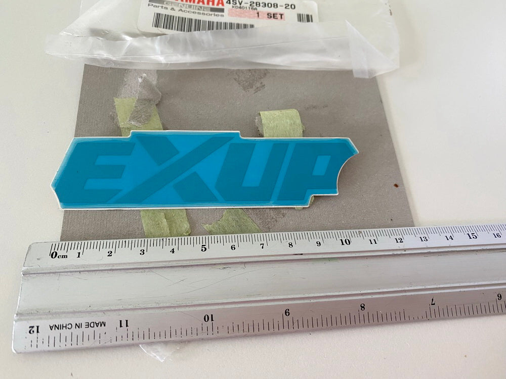 Yamaha 1 Aufkleber Emblem original 4SV-28308-20 Exup YZF1000R - NEU