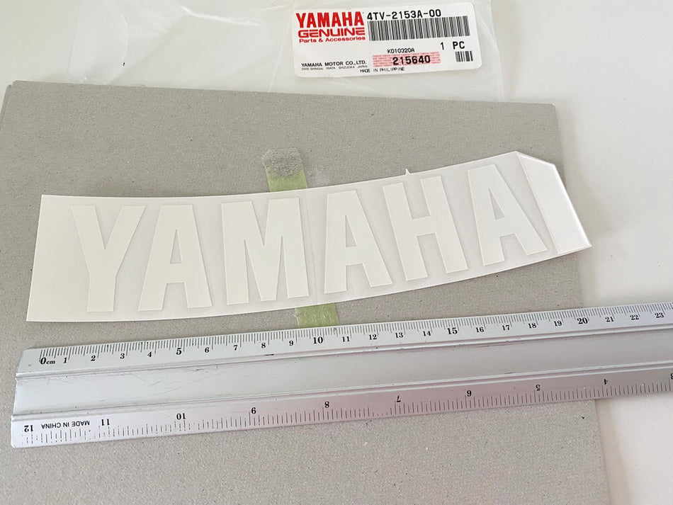 Yamaha Tankaufkleber Aufkleber Emblem original 4TV-2153A-00 R1 R6 - NEU
