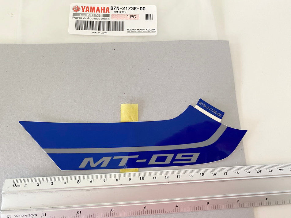 Yamaha Tankaufkleber Aufkleber Emblem original B7N-2173E-00 MT-09 - NEU