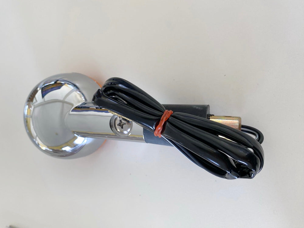 Blinker 21 Watt Universalblinker Chrom Motorrad Moto Star 414308 - NEU