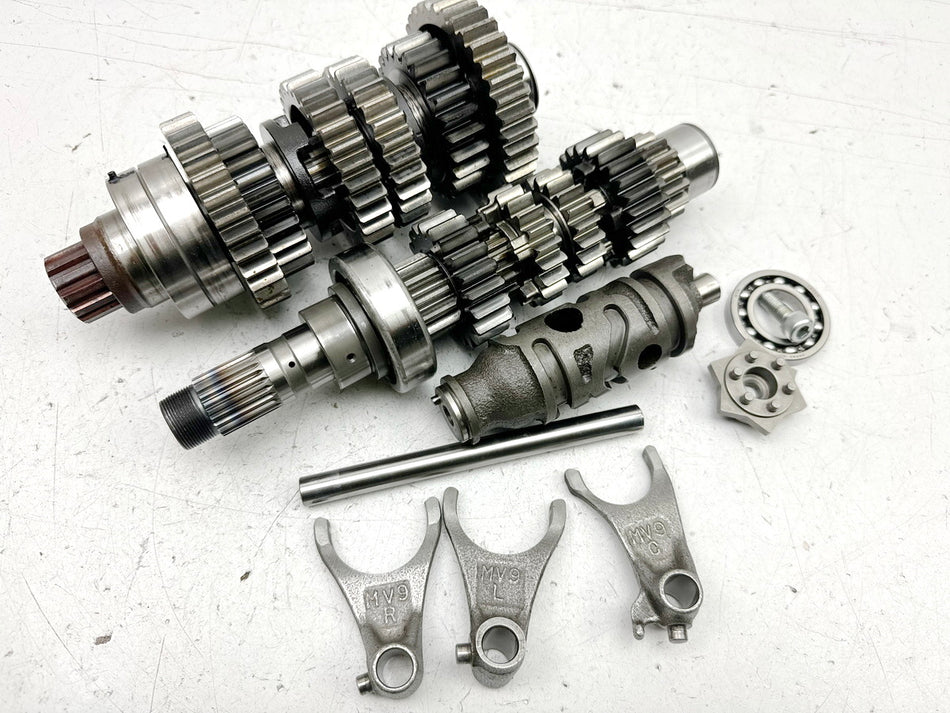 Honda CBR 900 SC28 Getriebe Schaltklauen Schaltwalze Zahnräder Hauptwelle 92-93
