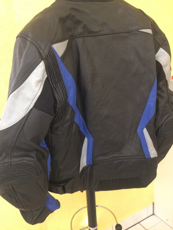 Chaqueta de moto de cuero para mujer, talla 52, BF Motorcycle Fashion - NUEVO