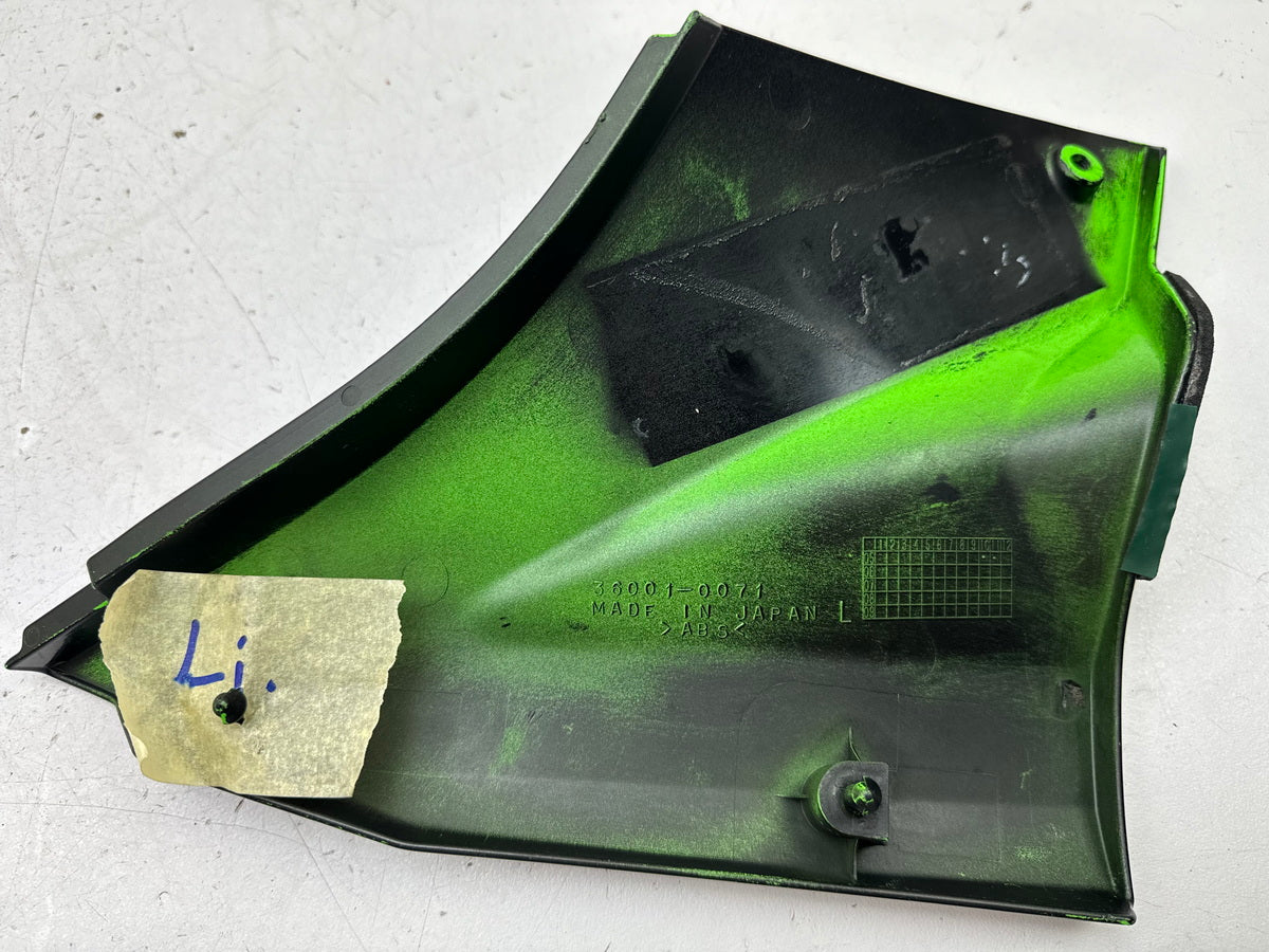 KAWASAKI ZX10R ZXT00D Seitendeckel links Abdeckung Verkleidung Blende 06-07