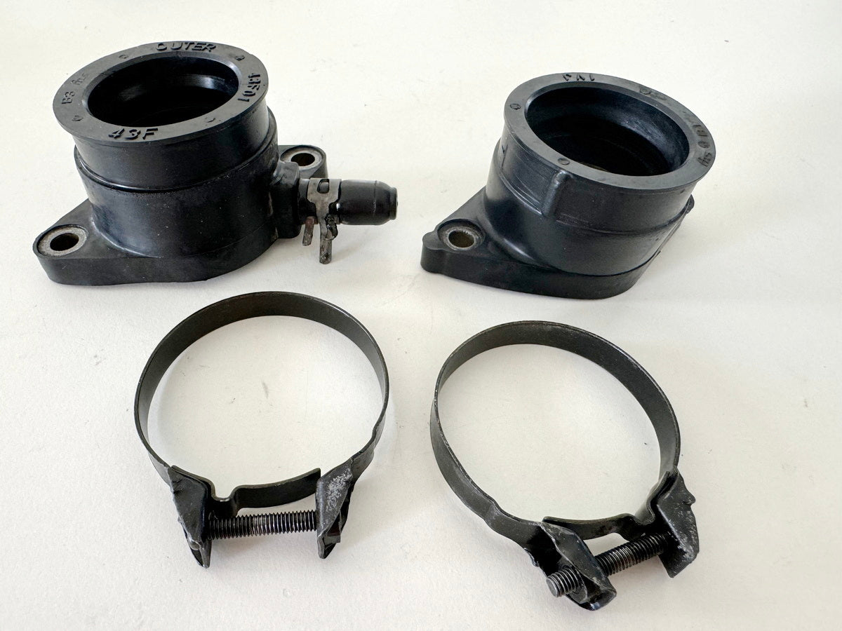 YAMAHA TT 600 E 4GV (4LW) Intake Manifold Set for Engine Carburetor Intake Boot