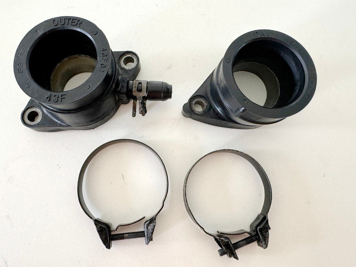 YAMAHA TT 600 E 4GV (4LW) Intake Manifold Set for Engine Carburetor Intake Boot