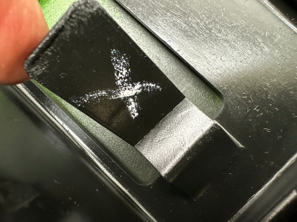 KAWASAKI ZX10R ZXT00D Kotflügel Radlauf Fender Heckunterverkleidung 06-07
