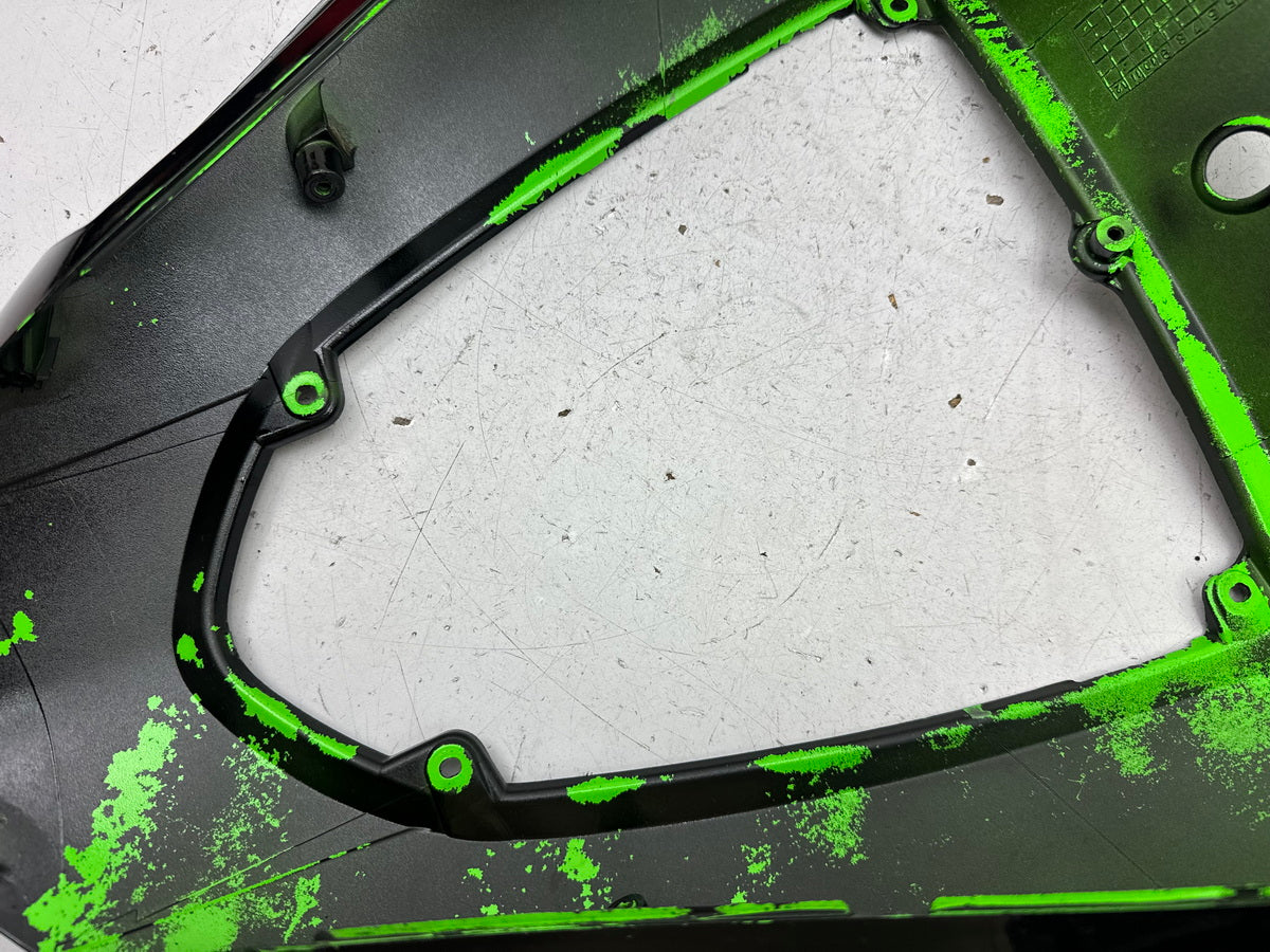 KAWASAKI ZX10R ZXT00D Heckverkleidung schwarz Abdeckung Heck Cover Blende 06-07