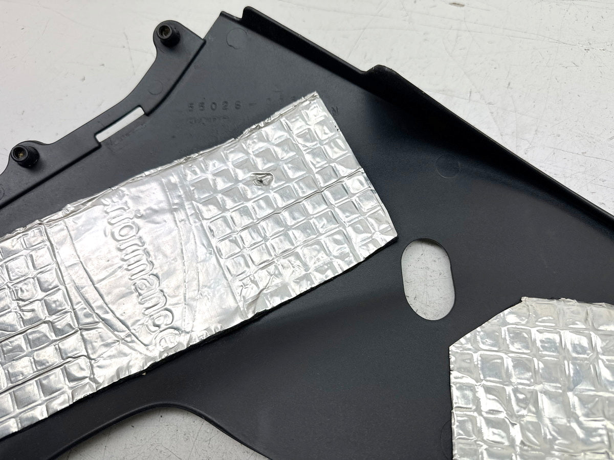 KAWASAKI ZX10R ZXT00D Verkleidung Bug rechts unten Bugspoiler Abdeckung 06-07