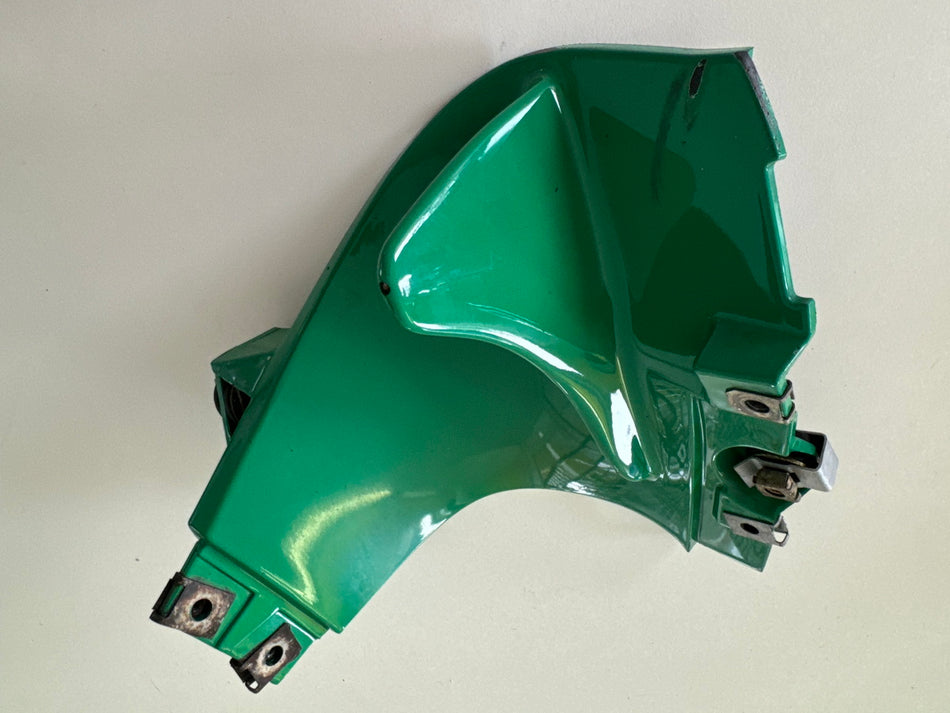 BMW R 1100 RT 259 Verkleidung links Motor Abdeckung Cover Verbindungsstück grün