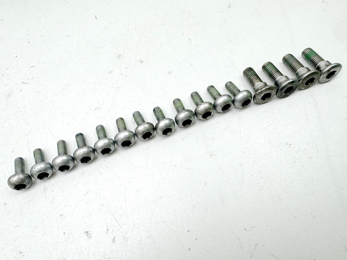 Honda CBR 900 SC28 Schrauben für Bremsscheibe vorn hinten original Satz 92-95
