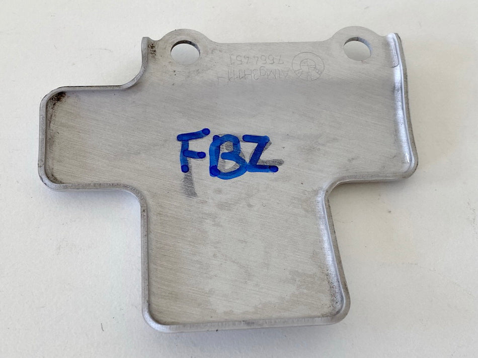 BMW R 1150 R R21 Cubierta embellecedora cilindro maestro freno trasero derecho Tapa revestimiento