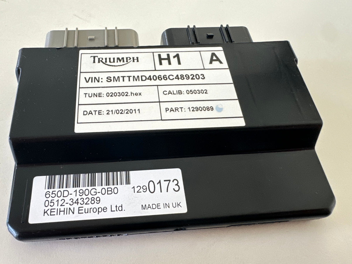 Triumph Street Triple 675 D67LD CDI Zündbox Steuerteil Steuergerät Blackbox