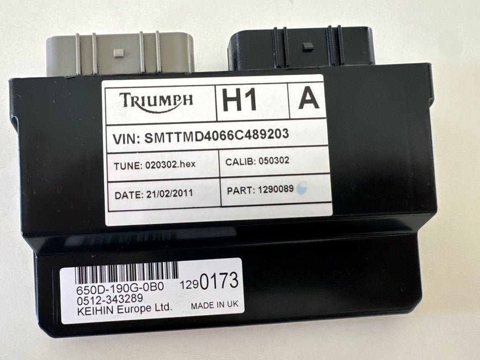 Triumph Street Triple 675 D67LD CDI Zündbox Steuerteil Steuergerät Blackbox