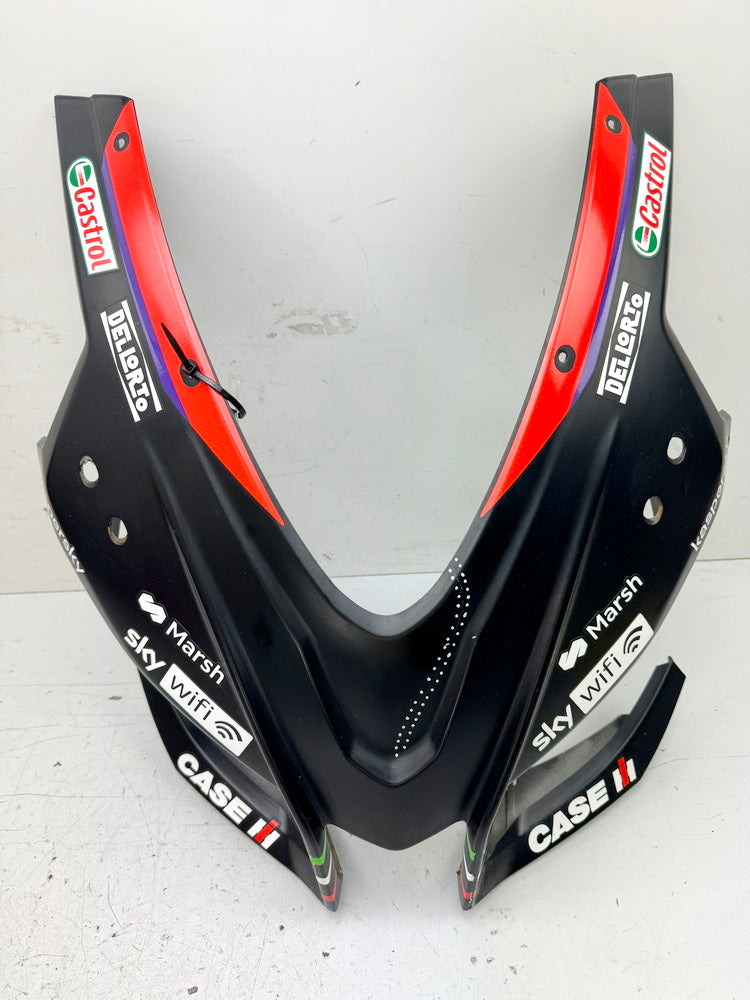 APRILIA RS 125 XA GP Replica Frontverkleidung Kanzel Maske Oberteil Lampenmaske