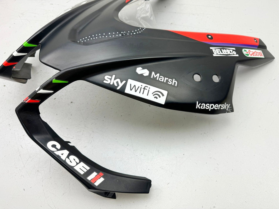 APRILIA RS 125 XA GP Replica Frontverkleidung Kanzel Maske Oberteil Lampenmaske