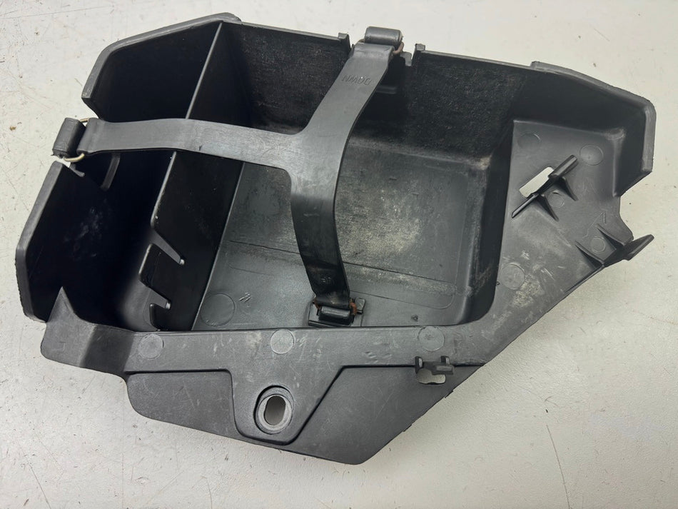 YAMAHA TT 600 E 4GV (4LW) Caja de batería, compartimento de batería, soporte de batería, banda de goma