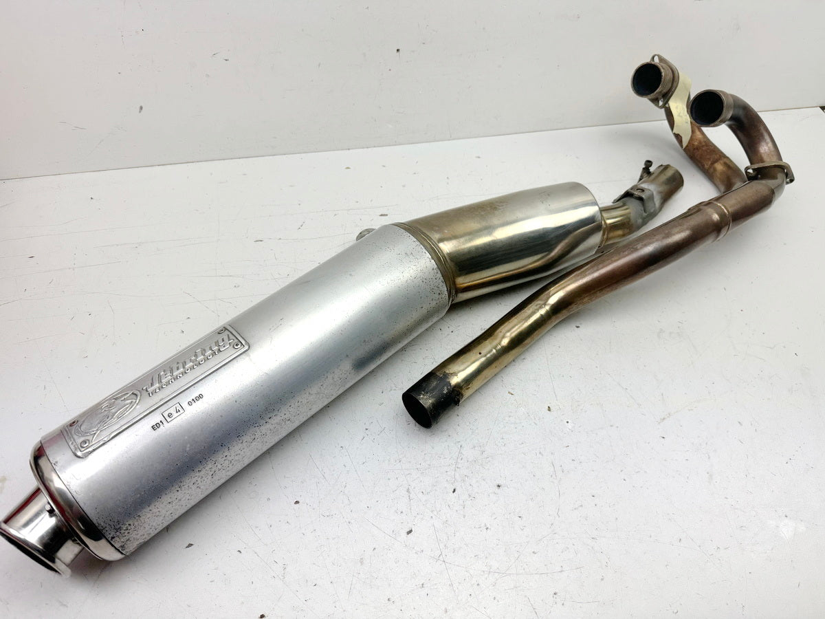 YAMAHA TT 600 E 4GV (4LW) Exhaust Sebring Muffler Header Silencer
