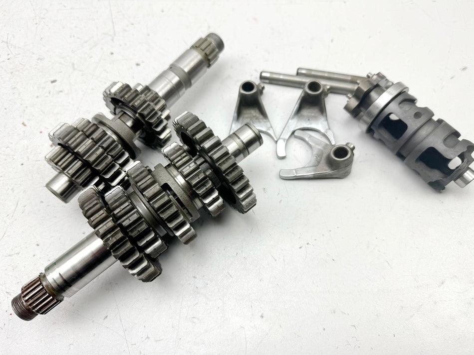 YAMAHA TT 600E 4GV (4LW) Getriebe Schaltwalze Schaltklauen Schaltgabel für Motor