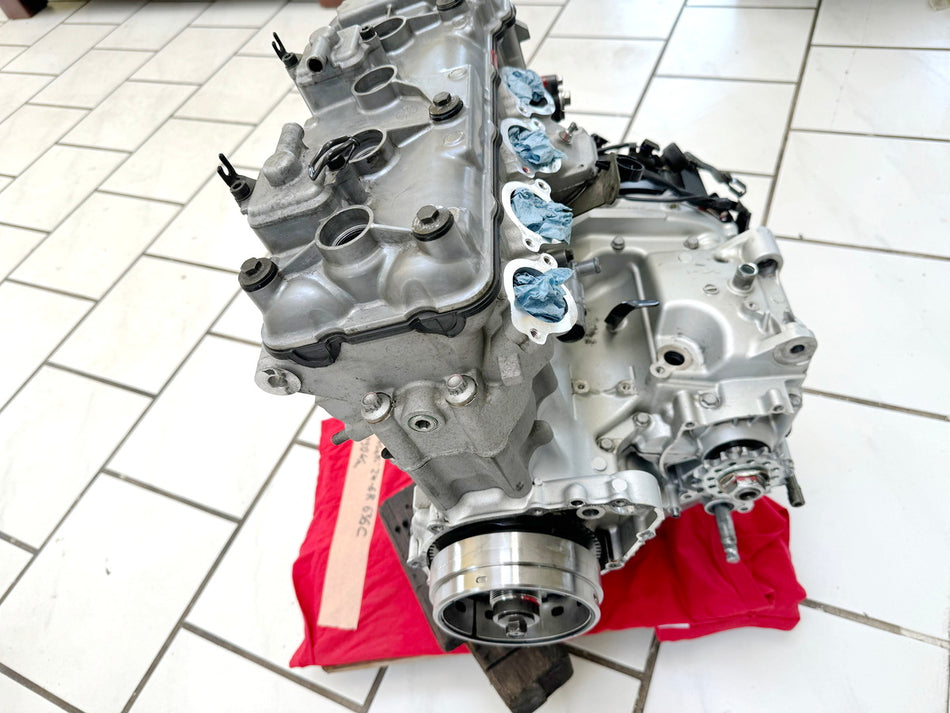 KAWASAKI ZX-6R 636 C Motor cigüeñal culata caja de cambios embrague 05-06